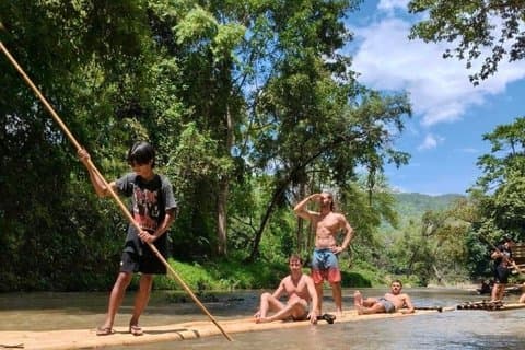 2 Day Chiang Mai Jungle Trek with Hill Tribes and Bamboo Rafting