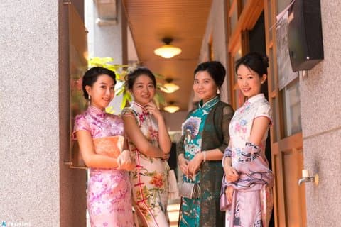 Vintage Taipei : Qipao Experience, Coucher de soleil et dégustation de thé de Maokong