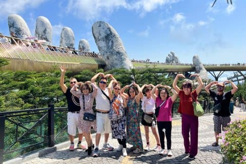 Oplev Golden Bridge & Ba Na Hills fra Da Nang