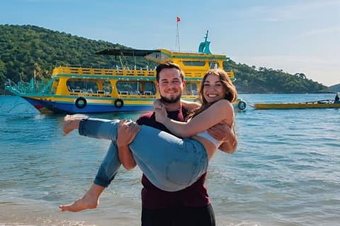 Phu Quoc 2 Islands Boat Tour Snorkeling, Fishing , Beach Relaxing
