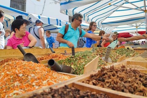 Visite du marché d'Ortigia et cours de cuisine de plats typiques