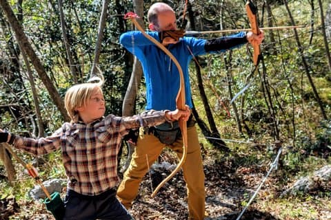 Family Experience. Primitive archery for everyone!