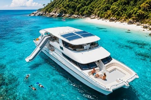 Phuket Yacht Tour Racha Noi and Yai Islands with Lunch and Sunset