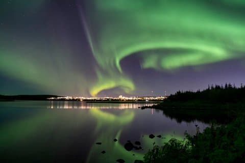 Private Shore Tour: Nordlys med båt fra Reykjavik