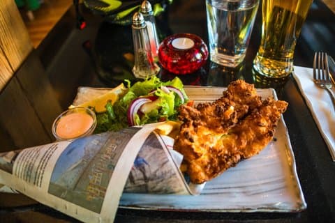 Tour privado por la costa Paseo gastronómico de Reikiavik con traslado desde el puerto