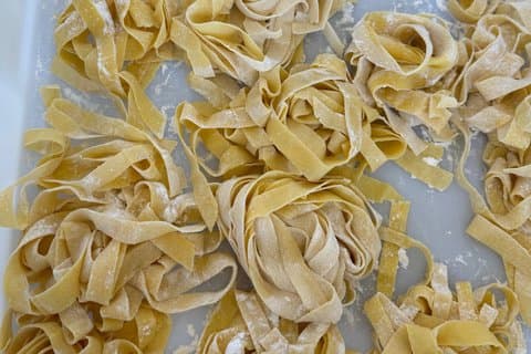 Classes típicas de culinária toscana em Lucca