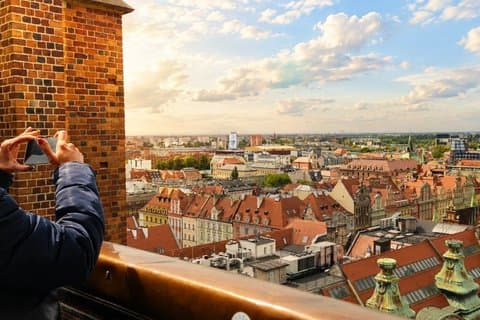 Wroclaw panoramic tour with 3 viewing points, 3 hours