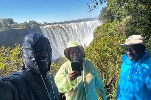Victoria Falls Zimbabwe Promenade guidée pour les premiers visiteurs