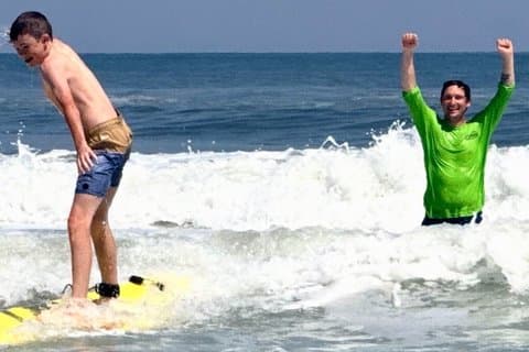 Lær at surfe i Daytona Beach Nybegynder Surf lektioner for alle