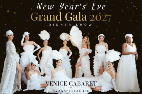 New Year's Eve 2027 Grand Gala & Cabaret Dinner Show in Venice