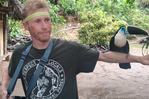 Fuglekikkingstur ved soloppgang i Amazonas i Misahuallí