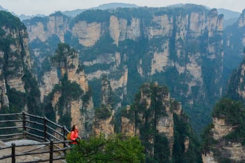 4 dagars Zhangjiajie Tour Glasbron Avatar och Tianmenbergen