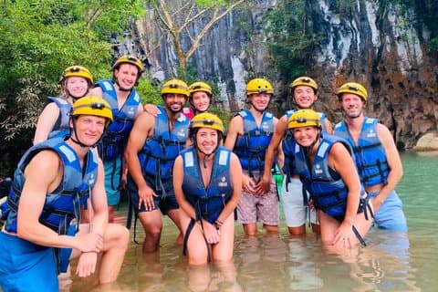 Paradise Cave, Zipline Dark Cave and Duck Tang Farm Adventure