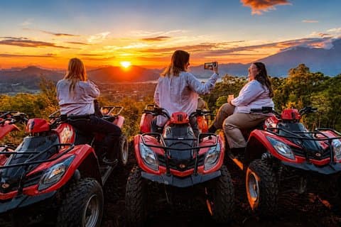 Batur ATV Sunrise and White River Rafting