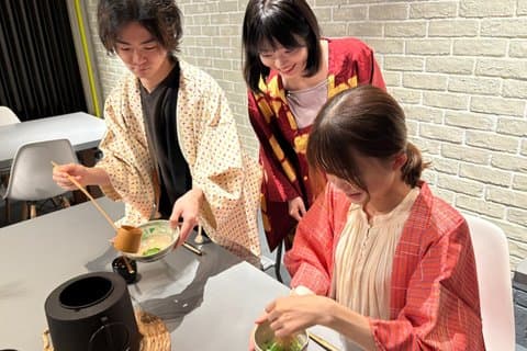 Kyoto Matcha Degustação e fazer aula com Urasenke Tea Master