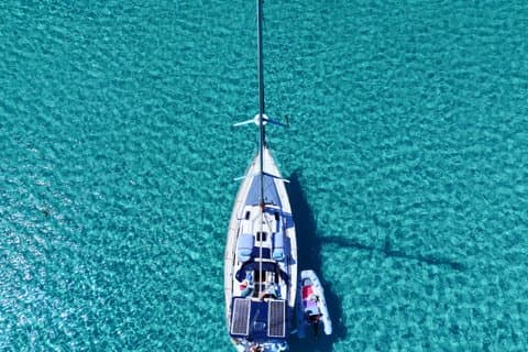 Private half day cruise The Blue Lagoon with Paros Sail