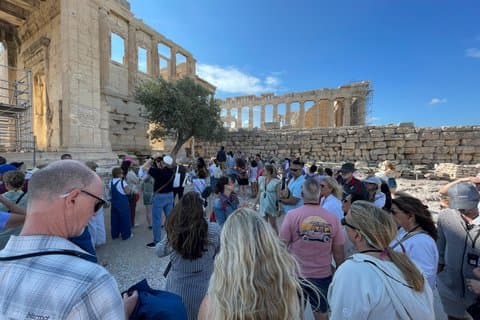 Excursion à Athènes depuis le port du Pirée avec billets prépayés