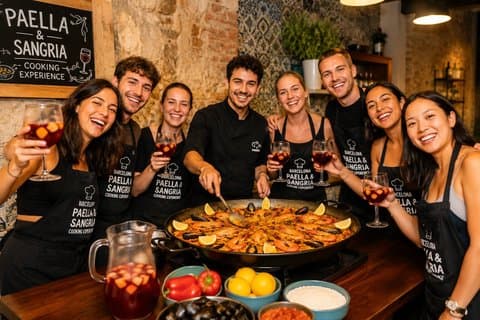 Barcelona Paella e Sangria experiência de culinária