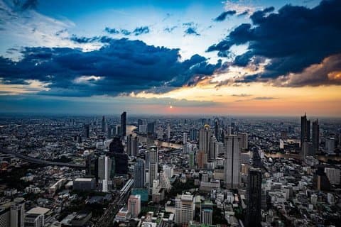 Inträdesbiljett till King Power Mahanakhon Skywalk Bangkok