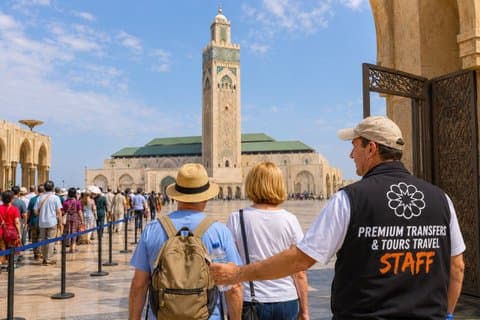 Spring køen over Hassan II-moskeens guidede tur-adgangsbilletter inkluderet