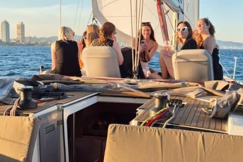 Privat seiling i Barcelona