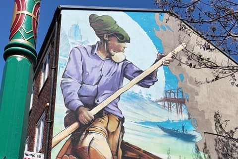 London East End Desi Kulturerbe mit Ortskundiger Reiseleiter