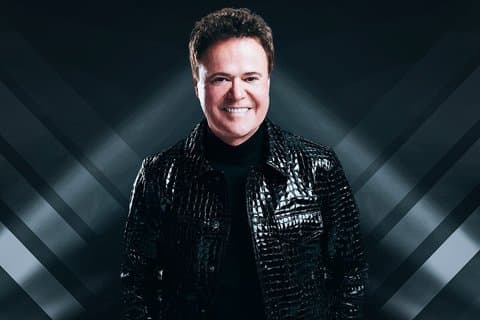 Donny Osmond im Harrahs Hotel und Casino Las Vegas