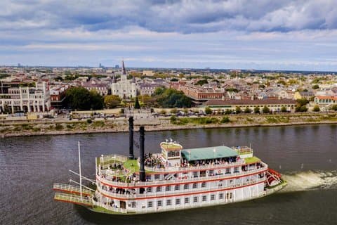New Orleans 75 - Flussboot-Sightseeing-Kreuzfahrt