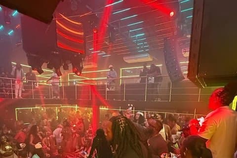 Black suv to Drink Point Club Punta Cana(VIP section)