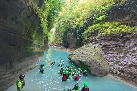 Ultimate 2-in-1 Cebu Adventure Oslob Whale Shark and Canyoneering