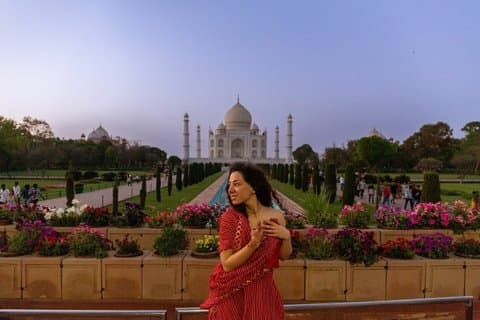 2-daagse privétour naar Taj Mahal en Agra met de auto
