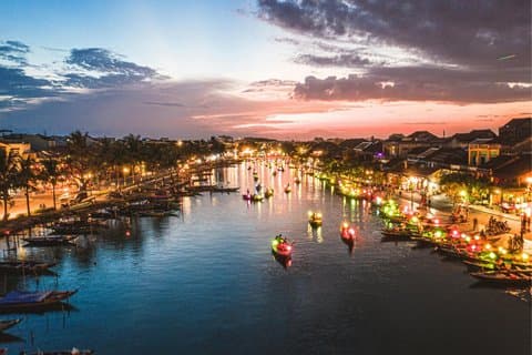 From Da Nang Hoi An Old Town Tour Night Market and Boat Ride