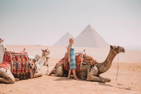 Top bewertet Gizeh Pyramiden, Sphinx, Kamelfahrt, Mittagessen & Innenpyramiden
