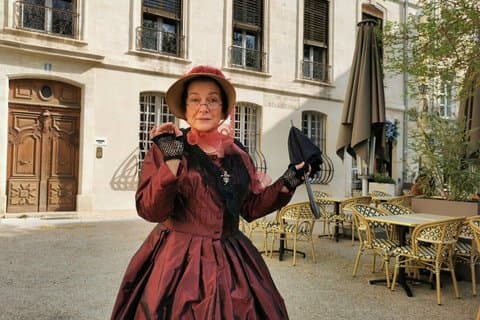 Teateromvisning i Avignon i 1860