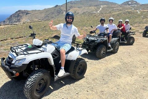 Entdecken Sie Mykonos mit ATV Premium 4-Stunden-Abenteuer