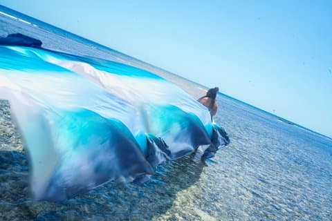 OceanShootJamaica vliegende jurk, Montego Bay