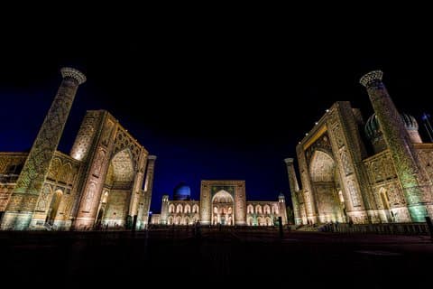 Silkeveien Treasures Samarkand full dagstur