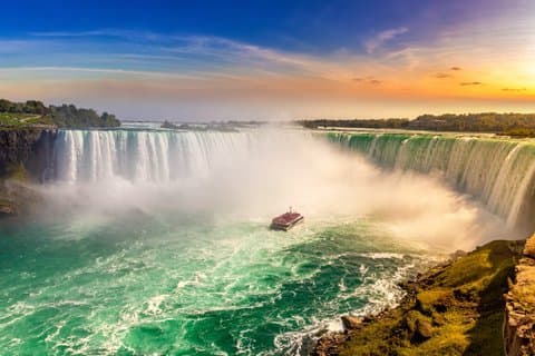 Niagarafallen Tour med båtkryssning Skylon och Behind Falls