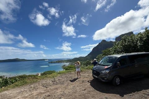 Bora Bora Mini Van Island Tour Experiência Privada