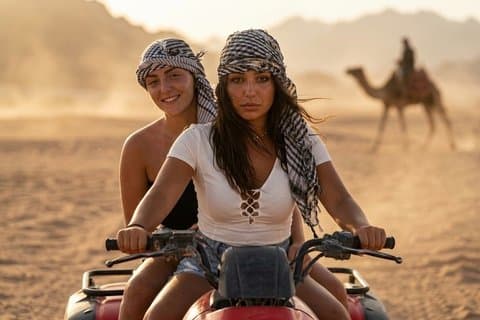 Sharm El Sheikh Safari ATV Quad med kamelkjøring og hotelltransfer