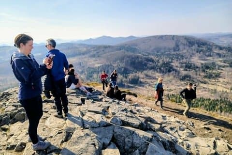 Hike in the volcanic landscape of Northern Bohemia & beer