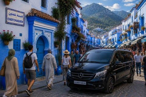 Private Tangier to Chefchaouen Transfer | Mercedes V-Class