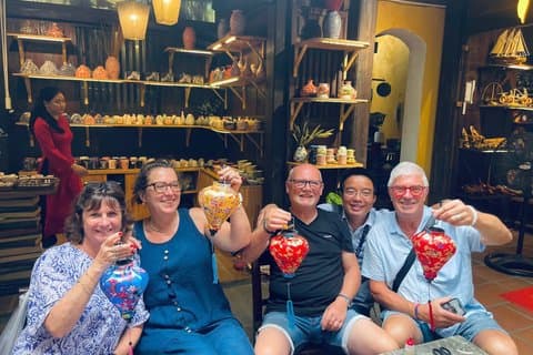 Tour privato da Hoian all'aeroporto di Da Nang e montagne di marmo