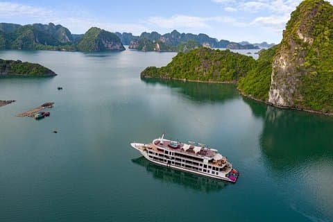 Aspira lyxkryssning 2 dagar 1 natt Halong Bay och Lan Ha Bay