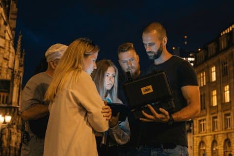Persecución nocturna de un crimen en Bonn