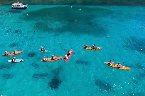 Experience Xlendi's Coastline by Kayak