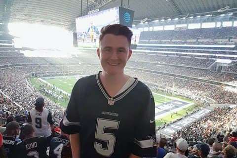 Dallas Cowboys fotballkamp på ATandT Stadium