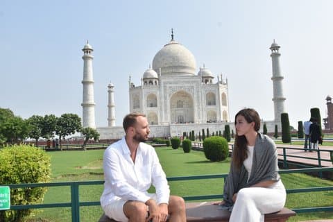 Excursion de luxe le même jour à Agra en train express Gatimaan au départ de Delhi