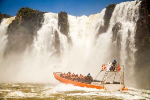 Full Day Iguazu Falls Brazil and Argentina with Boat Adventure
