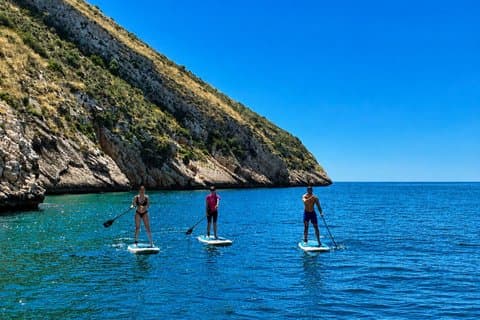 Paddlesurfexcursie in Moraira Bay
